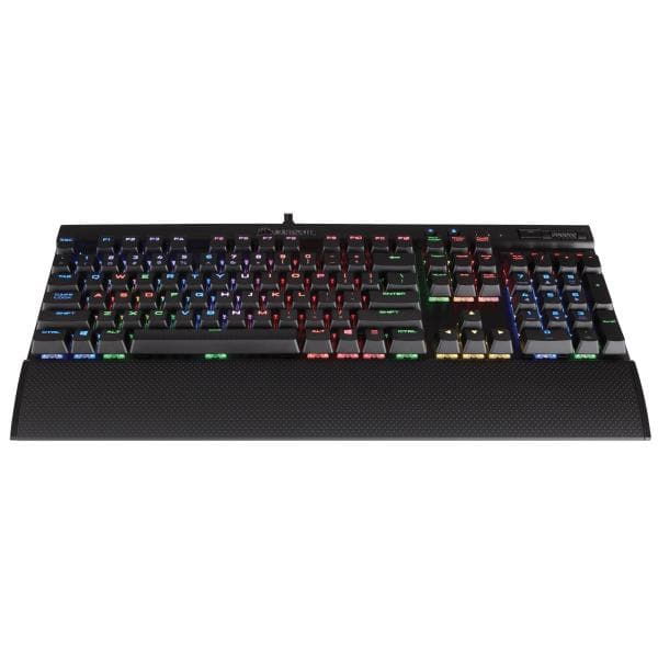 CORSAIR K70 LUX Full Size Mechanical Wired Gaming Keyboard ( Black ) ( Cherry MX Silent Switch ) ( CH-9101013-NA )