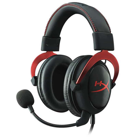 HYPERX Cloud 2 Wired 7.1 Surround Gaming Headphone ( Red ) ( PC / Mobile / Xbox )[ HyperX Cloud II ]