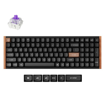 Keychron K4 HE Wireless Magnetic Switch Custom Keyboard Black