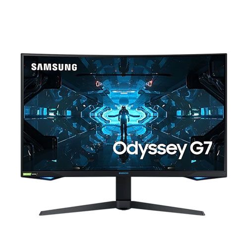 SAMSUNG Odyssey G7 LC27G75TQSWXXL 27 Inch QHD 240Hz VA Panel 1MS NVIDIA Gysnc Gaming Monitor