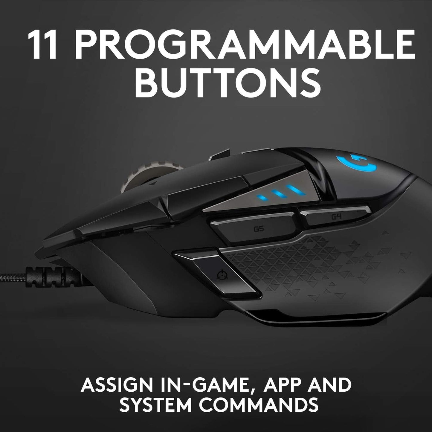 LOGITECH G502 HERO GAMING MOUSE