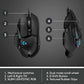 LOGITECH G502 HERO GAMING MOUSE