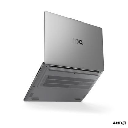 Lenovo LOQ Essential 15ARP10 AMD Ryzen 7, 16GB Ram, 512GB M.2 NVMe SSD, GeForce RTX 4050 6GB GDDR6, 15.6 Inch FHD, WIN11 Home, MS24, Luna Grey