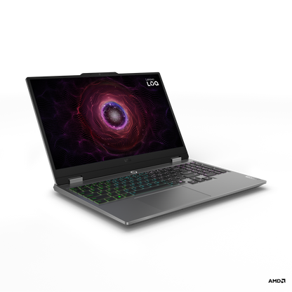 LENOVO LOQ 83JC0031IN [R5-7235HS RYZEN/12GB/512GB SSD/WIN11 HOME+MSO/15.6 INCH/6GB-RTX3050 GRAPHICS /1 YEAR(S)/GREY]