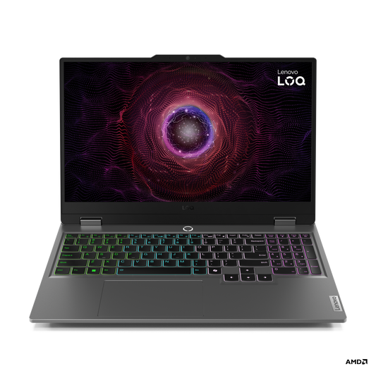 LENOVO LOQ 83JC00EHIN [R7-7435HS RYZEN/24GB/512GB SSD/WIN11 HOME+MSO/15.6 INCH/8GB-RTX4060 GRAPHICS /1 YEAR(S)/GREY]