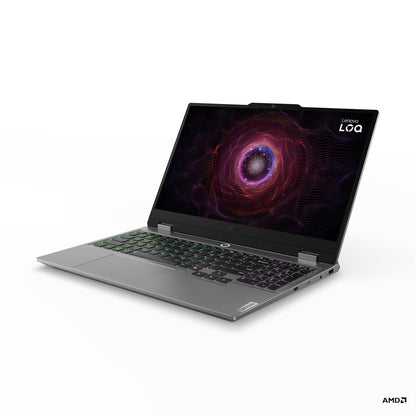 LENOVO LOQ 83JC00GCIN [R5-7235HS/24GB/512GB SSD/WIN11 HOME+MS24/15.6"/4GB-RTX3050A GRAPHICS/1 YEAR(S)/GREY]