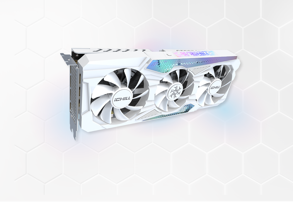 INNO3D GeForce RTX 4060 Ti iChill X3 White 8GB Nvidia Graphic Card