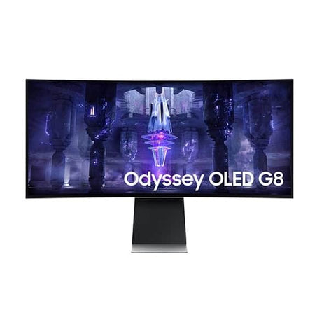 SAMSUNG Odyssey G8 LS34BG850SWXXL 34 Inch 2K WQHD 175Hz Oled Panel 0.5MS AMD Freesync Gaming Monitor