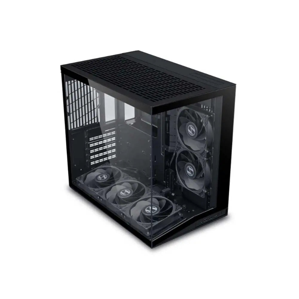 LIAN Li O11 Dynamic Mini V2 Flow ATX Mid Tower Cabinet ( Black )