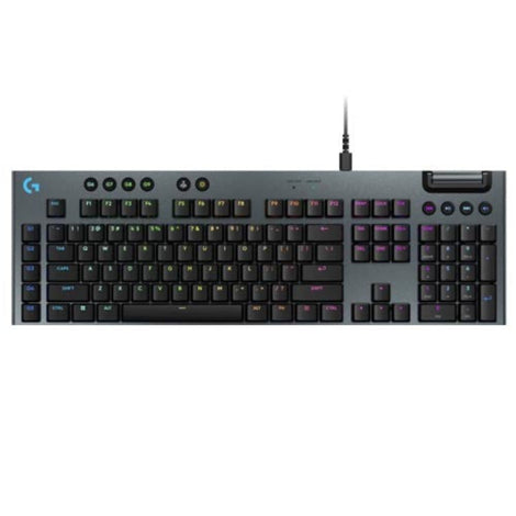 LOGITECH G915 X Full Size Mechanical Wired Gaming Keyboard ( Black ) ( 920-012944 ) ( Mechanical Switches )