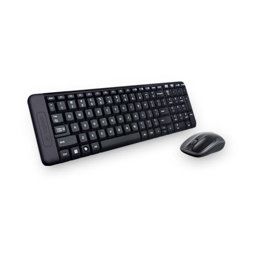 LOGITECH MK220 Full Size Membrane Wired Keyboard and Mouse Combo