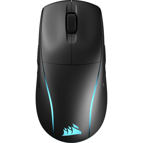 CORSAIR M75 RGB Lightweight Wireless ambidextrous Gaming Mouse ( Black ) ( 26000DPI / 6 Macro Buttons )