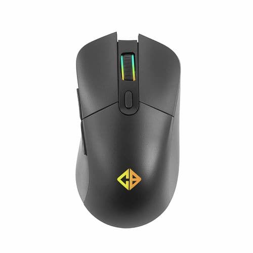 COSMIC BYTE Hyperion Wireless+Wired Ergonomic Gaming Mouse ( 6000DPI / 6 Macro Buttons ) ( Black )