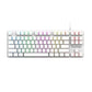 COSMIC BYTE CB-GK-37 FIREFLY (WHITE) GAMING KEYBOARD RGB RED SWITCH WHITE