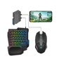 ANT ESPORTS MG401, MOBILE GAMING COMBO, 4 IN1 FOR PUBG, COD GAMES - BLACK