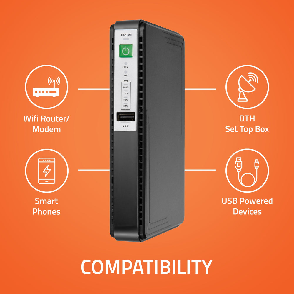 AR-MINIDC-3 Mini UPS with BIS Certified