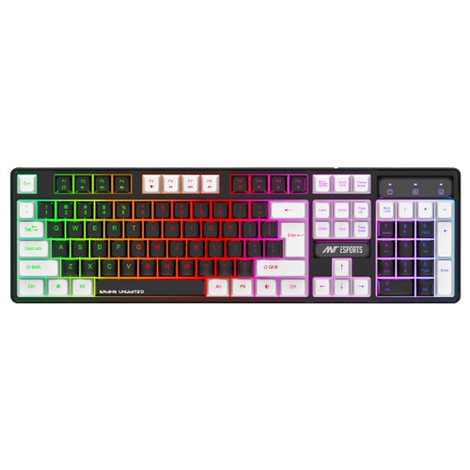 ANT ESPORTS MK1450 Full Size Membrane Wired Gaming Keyboard ( Black )