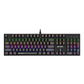ANT ESPORTS MK3200 V2 MECHANICAL GAMING KEYBOARD MULTICOLOR LED BACKLIT WIRED - BLACK (RED SWITCH) (R-41183733)