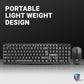 ANT ESPORTS MKWM2023 WIRELESS KEYBOARD & MOUSE COMBO (BLACK) R-41211141