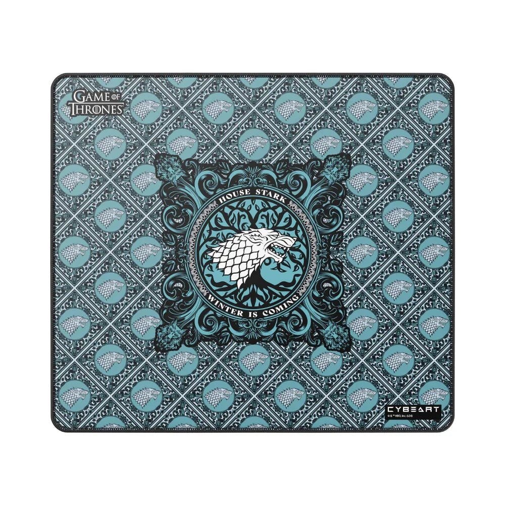 CYBEART House Stark Large Gaming Mousepad