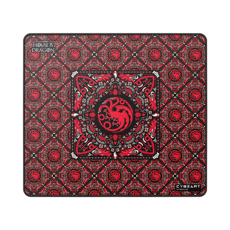 CYBEART House Targaryen Large Gaming Mousepad ( Red )