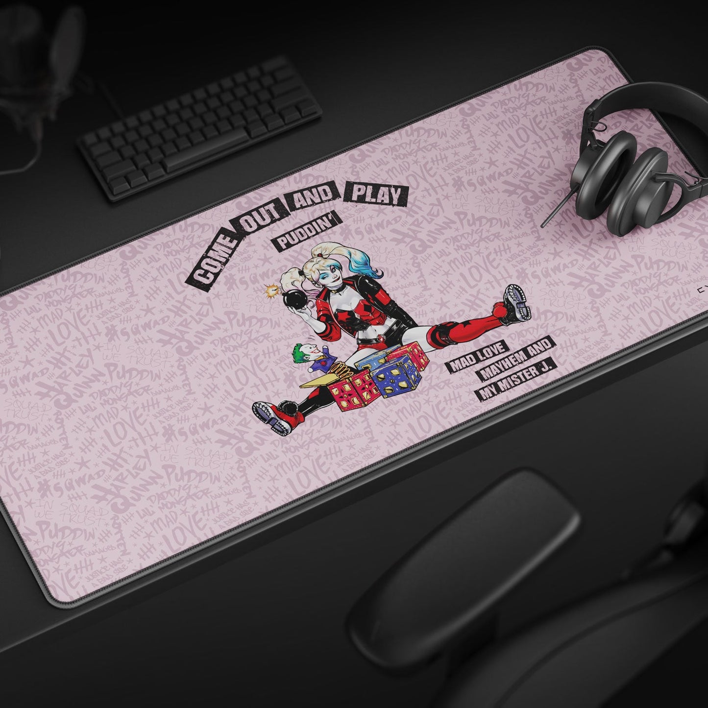 Harley Quinn Gaming Mouse Pad