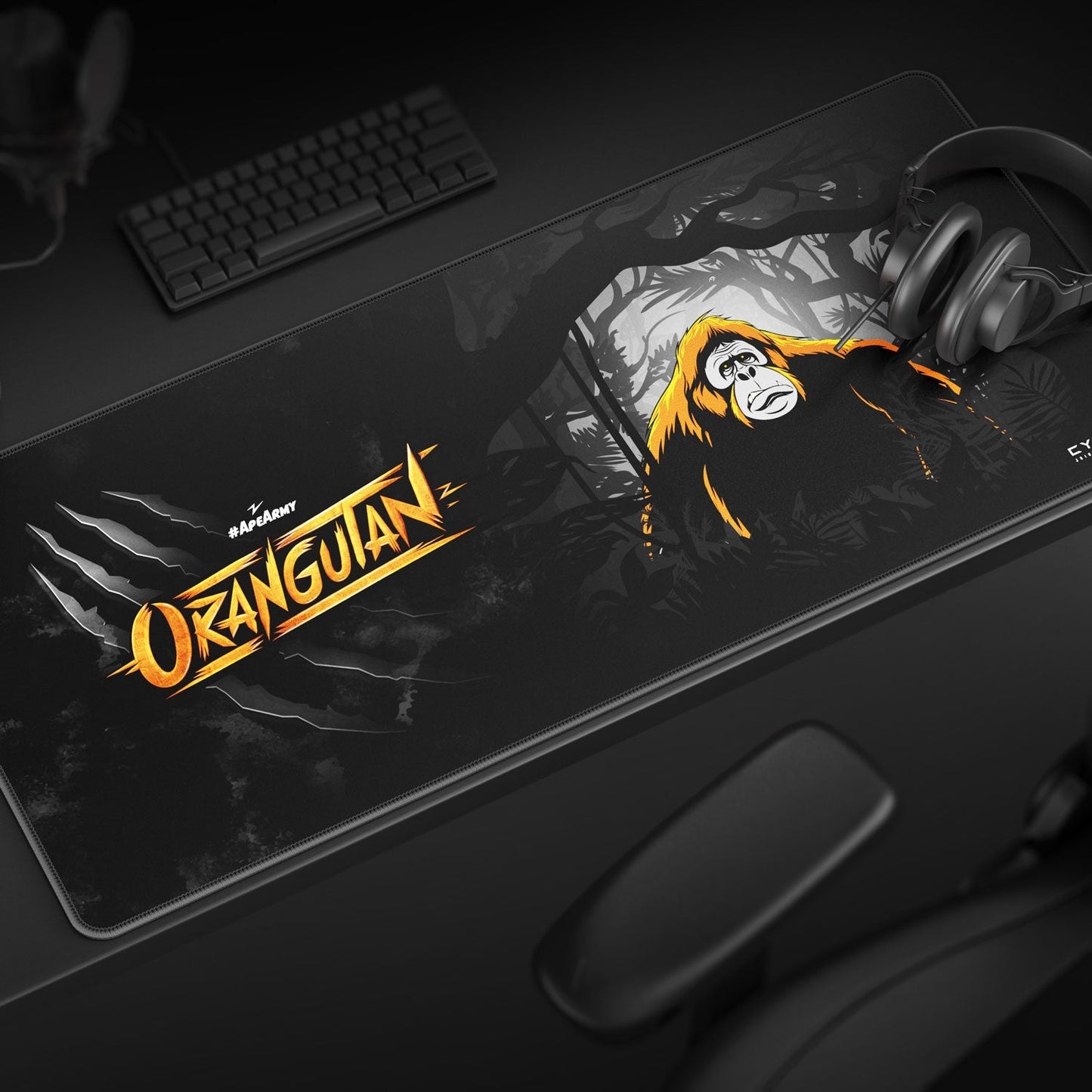 Orangutan Gaming Mouse Pad