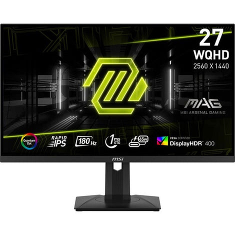 MSI MAG 274QRF QD E2 27 Inch QHD 180Hz IPS Panel 150% SRGB 1ms AMD Freesync IPS Gaming Monitor