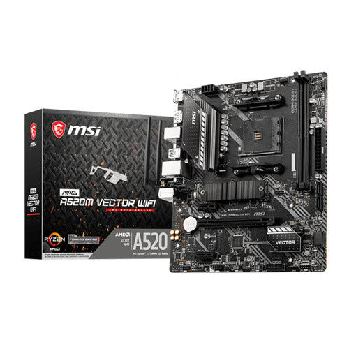 MSI MAG A520M Vector Wifi DDR4 AMD Motherboard