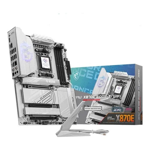 MSI MPG X870E Edge Ti Wifi DDR5 AMD Motherboard (White)
