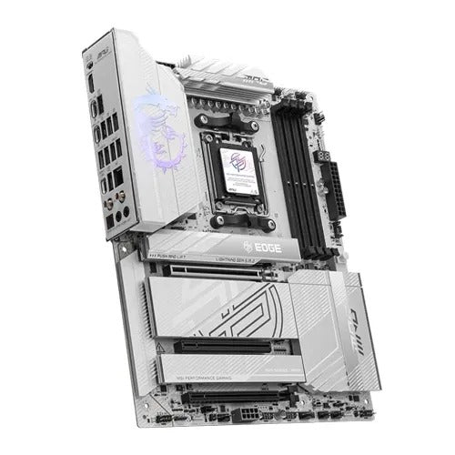 MSI MPG X870E Edge Ti Wifi DDR5 AMD Motherboard (White)