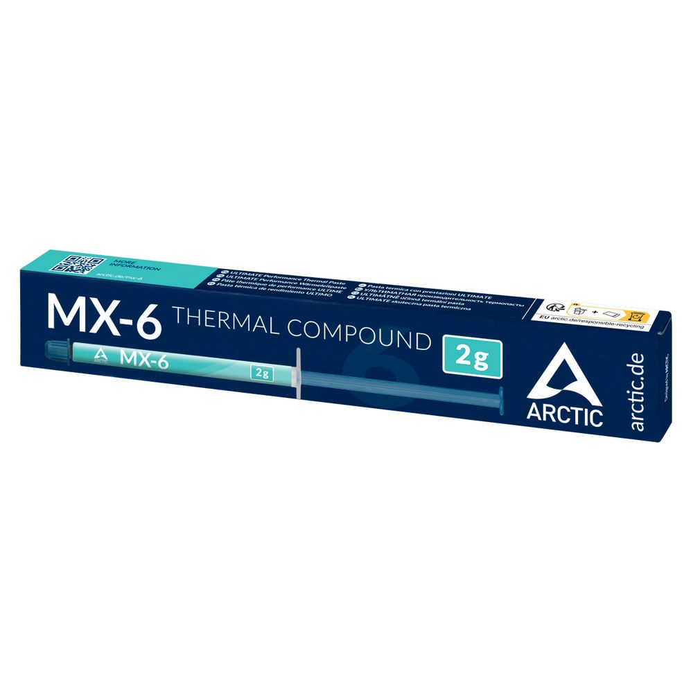 ARCTIC MX-6 2g Ultimate Performance Thermal Paste Without MX Cleaner
