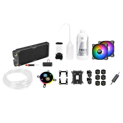 THERMALTAKE Pacific C240 DDC Soft Tube Water Cooling Kit (Black)