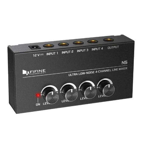FIFINE N5 Audio Mixer