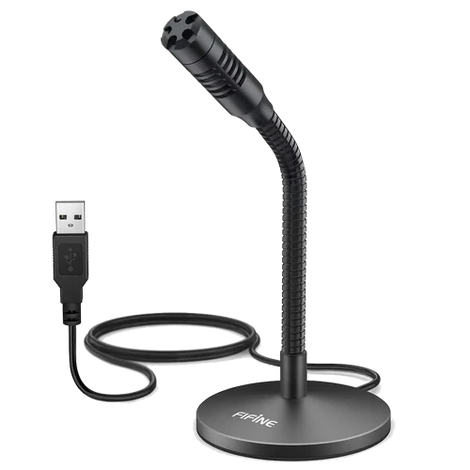 FIFINE K050 Mini Gooseneck USB Microphone