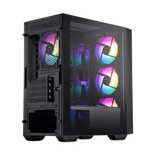 Msi PAG SHIELD M500A Auto RGB M-ATX Mini Tower Case 240mm (Black) Mother Board Size M-ATX,M-ITX