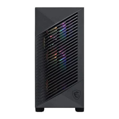 Msi PAG SHIELD M500A Auto RGB M-ATX Mini Tower Case 240mm (Black) Mother Board Size M-ATX,M-ITX