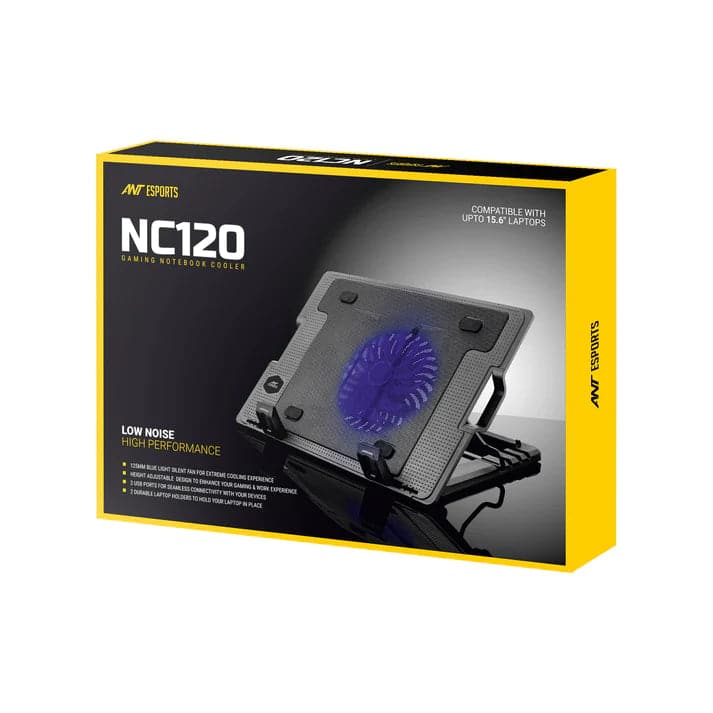 ANT ESPORTS NC120 Laptop Cooler