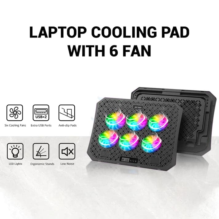 ANT ESPORTS NC210 Gaming Laptop RGB Cooler