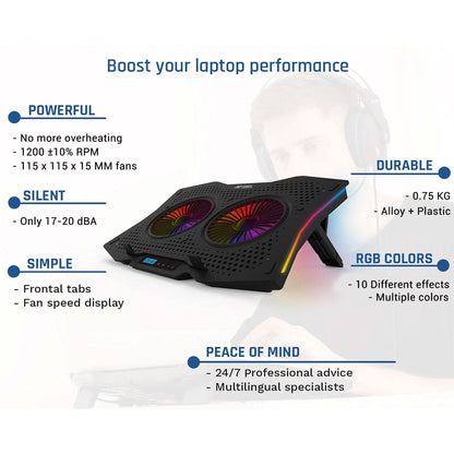 ANT ESPORTS LAPTOP GAMING COOLER (NC280)
