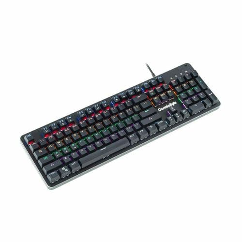COSMIC BYTE CB-GK-12 Neon Full Size Mechanical Wired Gaming Keyboard ( Black ) ( Blue Switch )