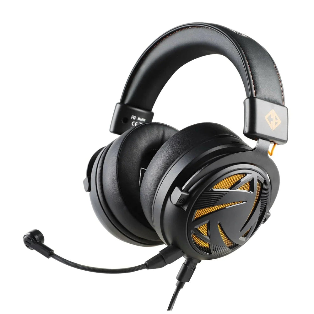 COSMIC BYTE Equinox Neutrino Wired Stereo Gaming Headphone With Mic ( Black ) ( PC/PS4/PS5/Mobile/Xbox )