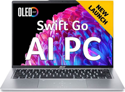 ACER SFG14-73 AI NX.KSGSI.002 [ULTRA7-155H 14TH GEN/16GB/1TB SSD/WIN11 HOME+MSO/14.0 INCH/INTEGRATED GRAPHICS /1 YEAR(S)/SILVER]