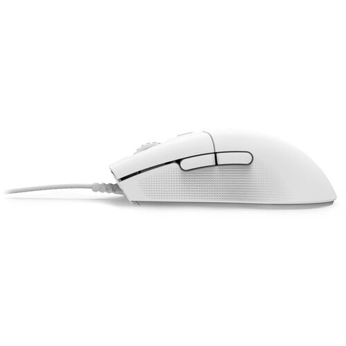 NZXT Lift 2 Ergo Wired Ergonomic Gaming Mouse ( White ) ( 26000DPI / 6 Macro Buttons )