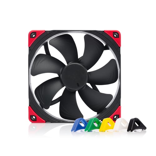 NOCTUA NF-A14 PWM 140mm Non-RGB Chromax Black Cabinet Fan (Single Pack)