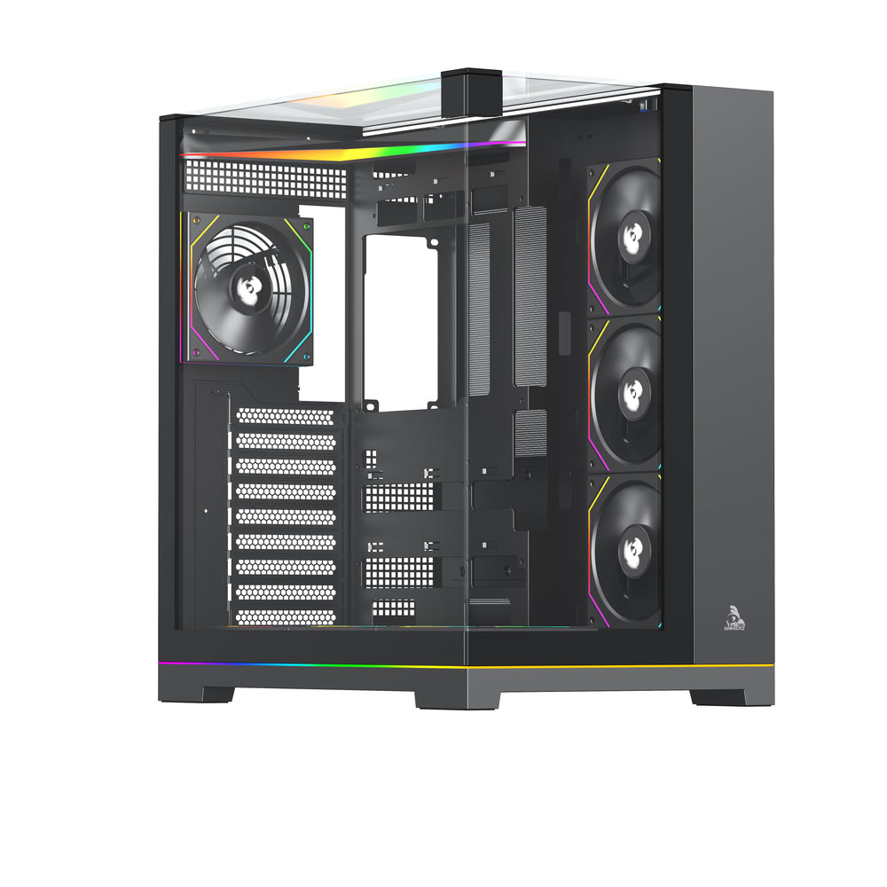 TAG Gamerz Supernova ARGB EATX Mid Tower Cabinet (Black)