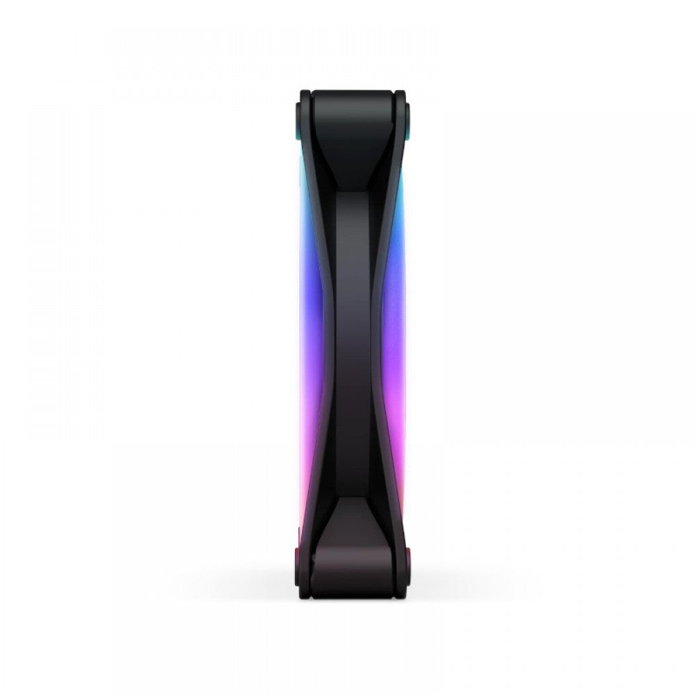 NZXT F120 RGB Duo 120mm Cabinet Fan Black (Single Pack)