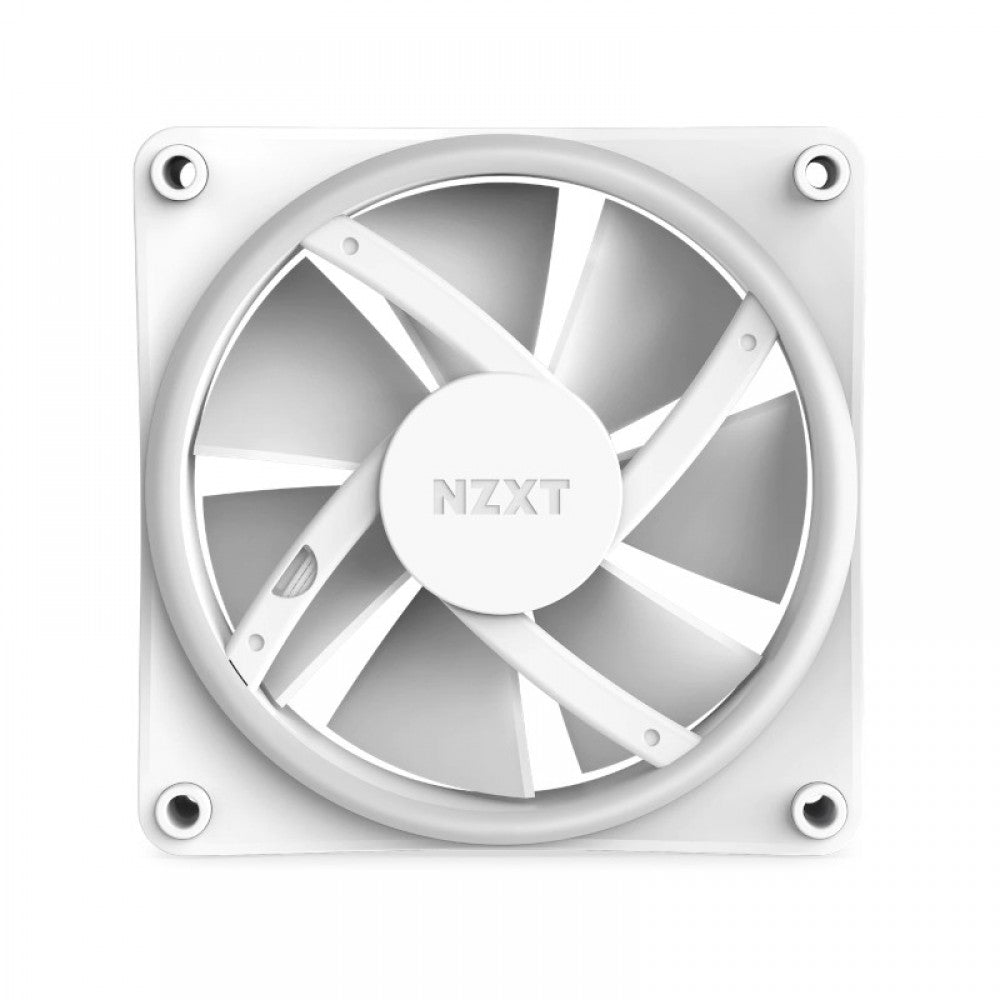 NZXT F120 RGB Duo 120mm Cabinet Fan White (Single Pack)