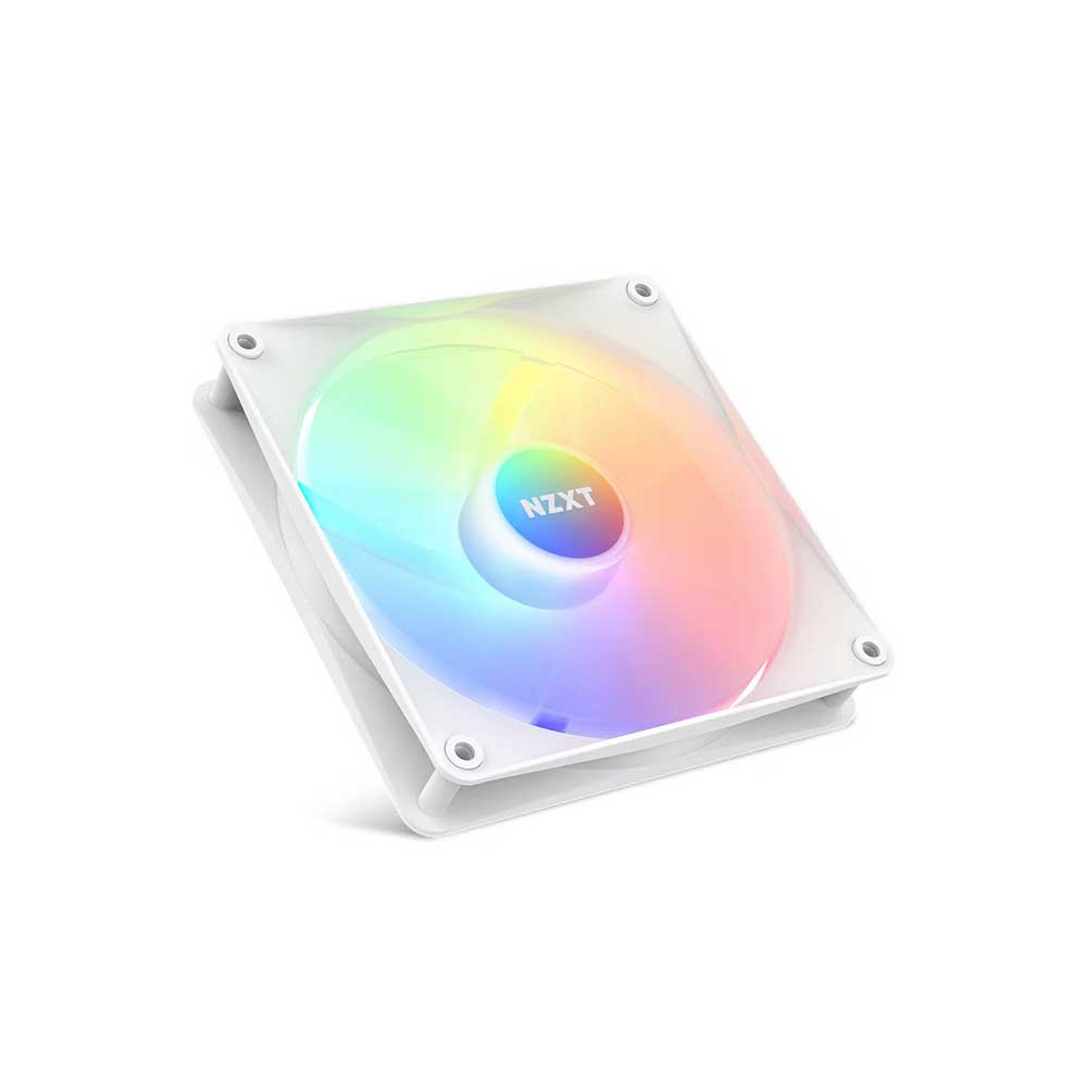 NZXT F140 RGB Core 140mm Cabinet Fan Matte White (Single Pack)