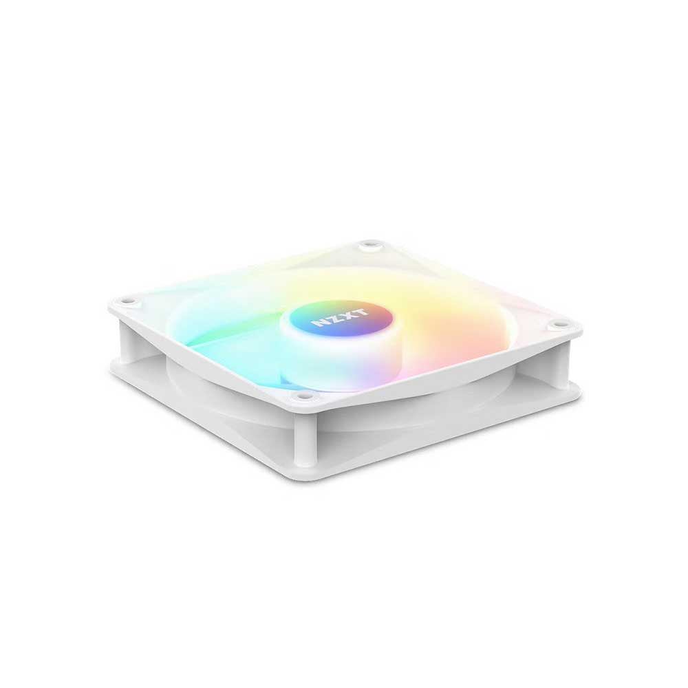 NZXT F140 RGB Core 140mm Cabinet Fan Matte White (Single Pack)